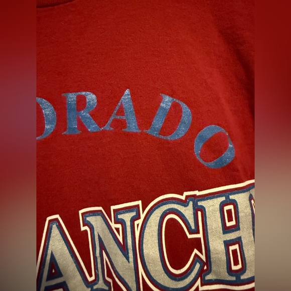 Colorado Avalanche Hockey Maroon Red T-Shirt Men’s Unisex XXL - Picture 5 of 7